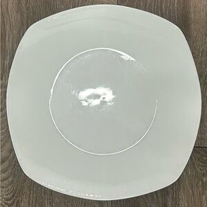 Gorham Boulder Creek 1831 White Square Dinner Plate 8.3/8”